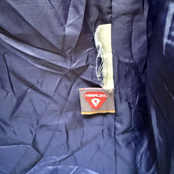 Patagonia Men's Nano Puff Primaloft Jacket Size Large Navy  Blue Lightweight - Picture 5 of 8